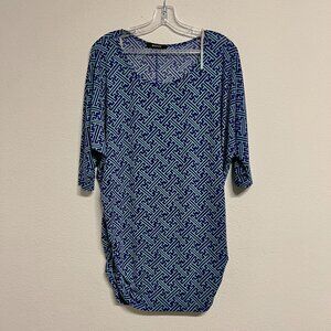 NWOT 41 Hawthorn Berneen Printed Dolman Sleeve Top